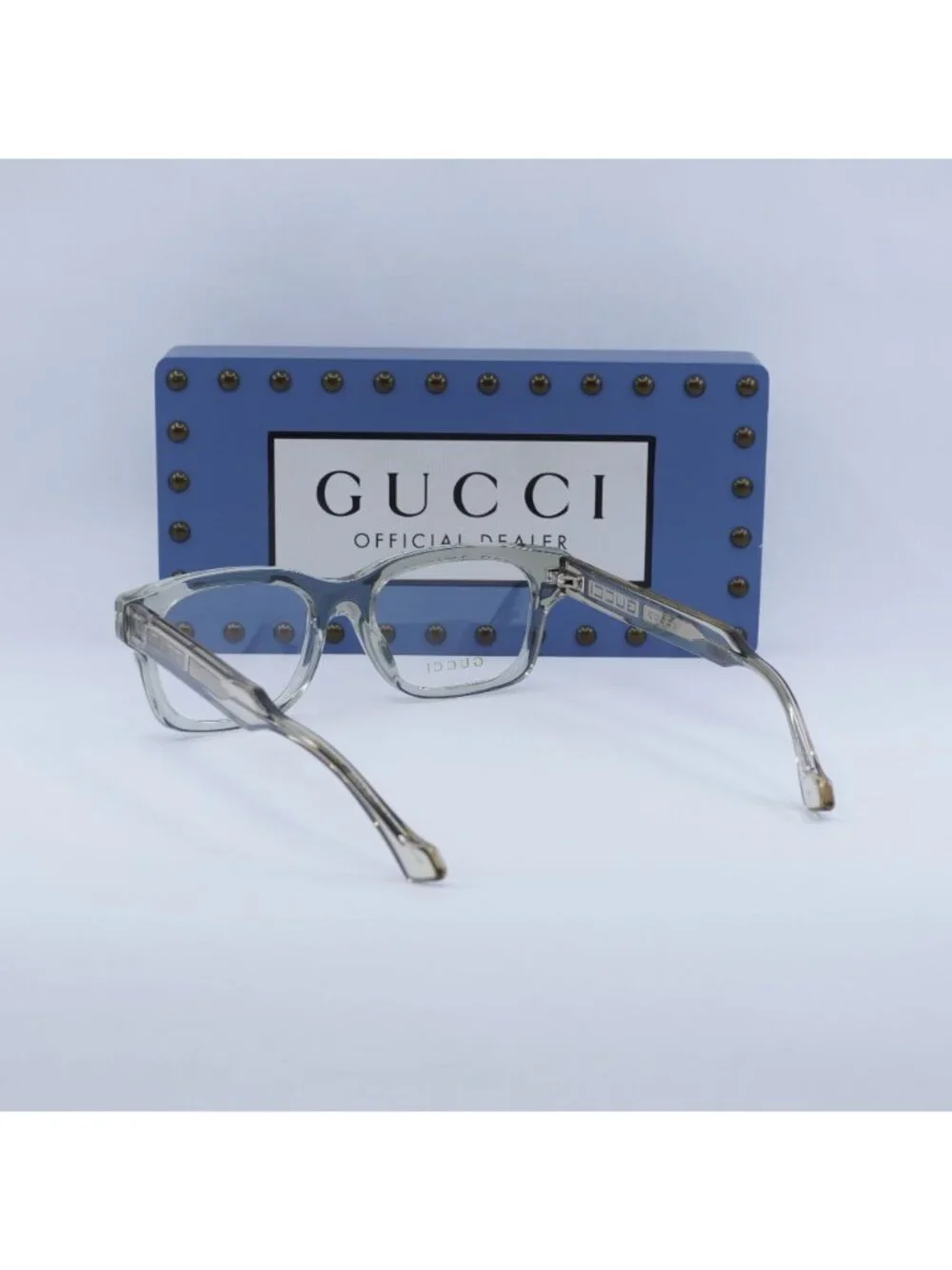 Gucci GG1731O 004 Rectangle Eyeglasses 54mm - Khaki Green